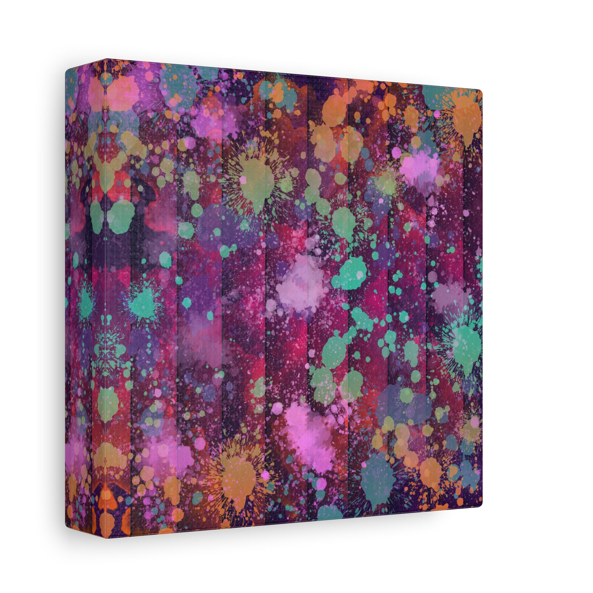 Strawberry Mint Curtains Canvas Gallery Wraps