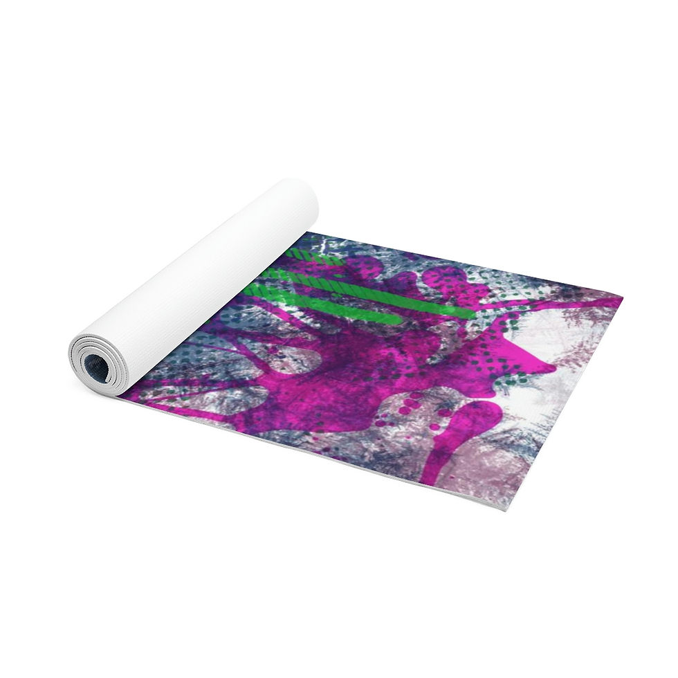 Thumbnail: Wannabe Graffiti Foam Yoga Mat