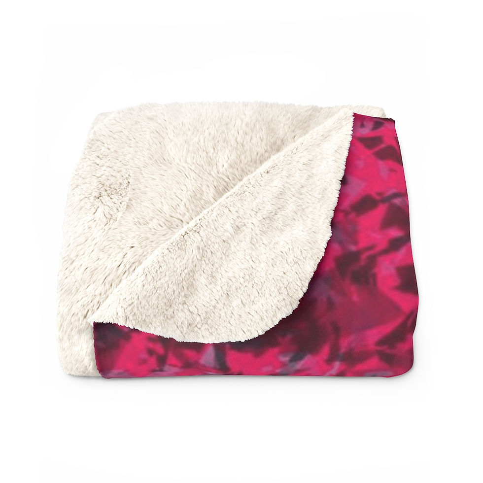 Thumbnail: Romantic Illusion Sherpa Fleece Blanket