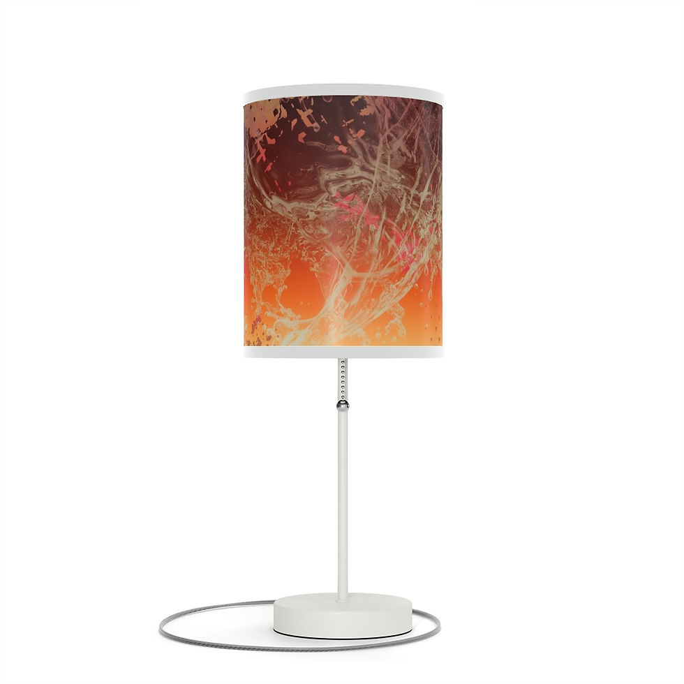 Thumbnail: Volcanic Rush Waves Stand-Up Lamp
