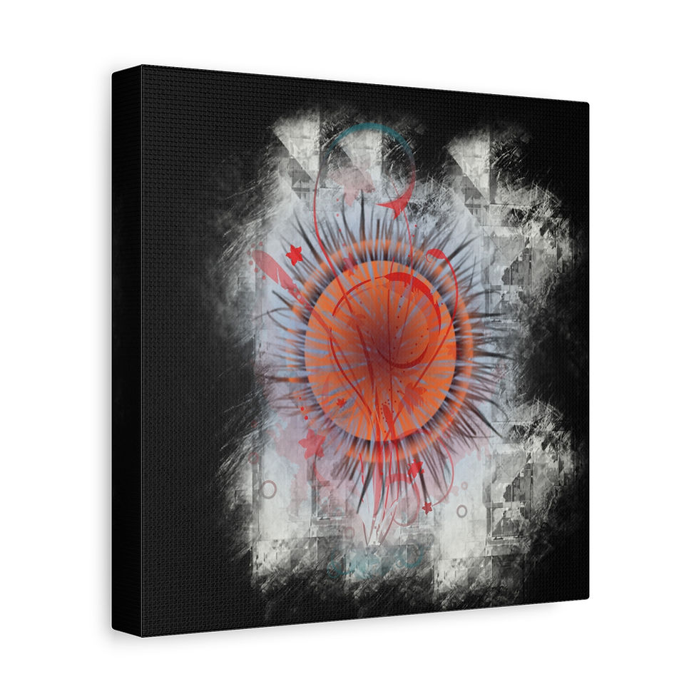 Thumbnail: Card of Suns Canvas Gallery Wraps