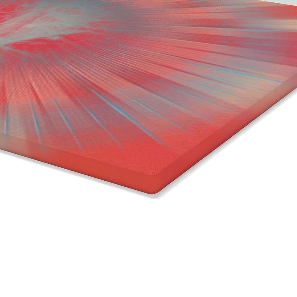Thumbnail: Silvery Starlight Glass Cutting Board
