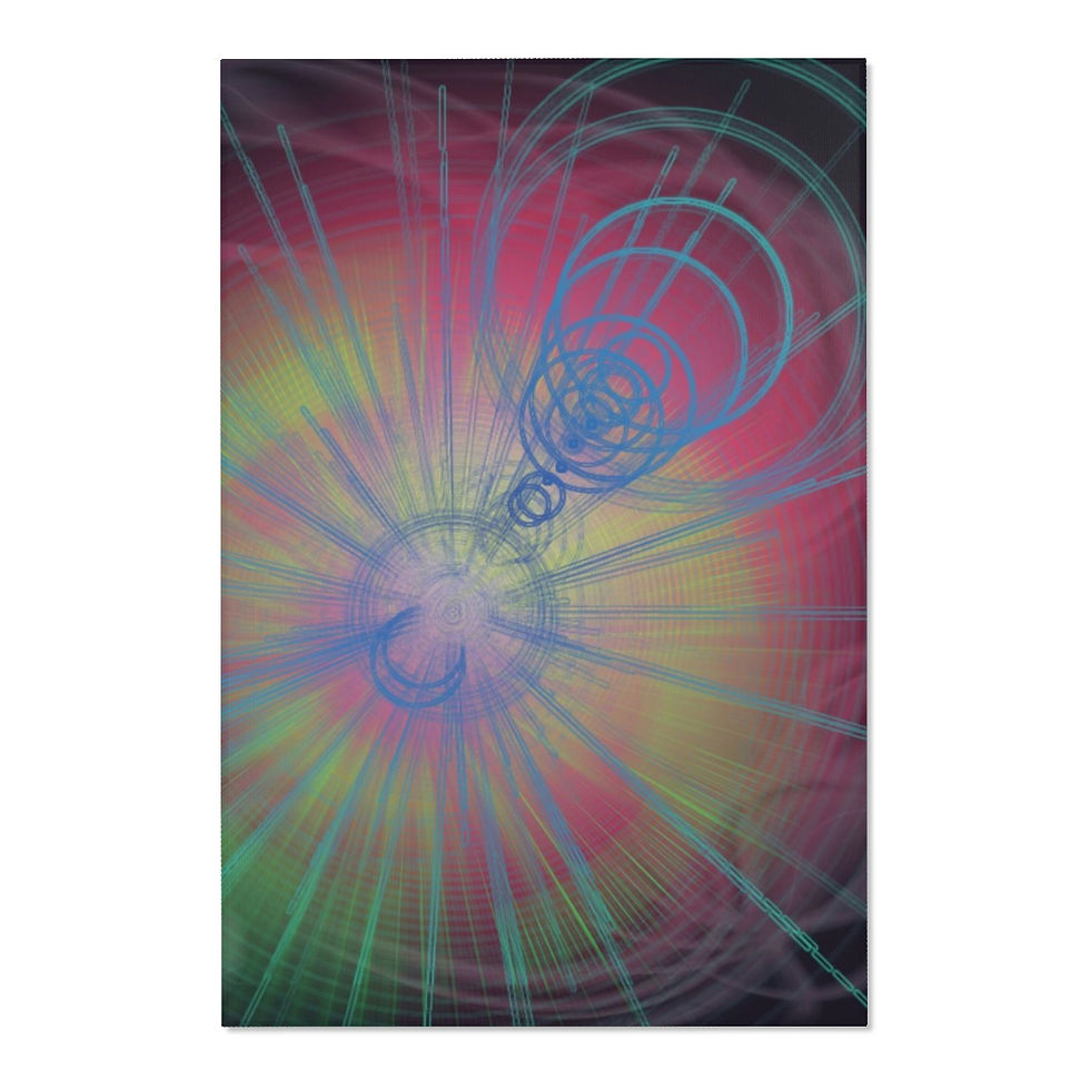 Thumbnail: Ghosting Galaxy Area Rugs 