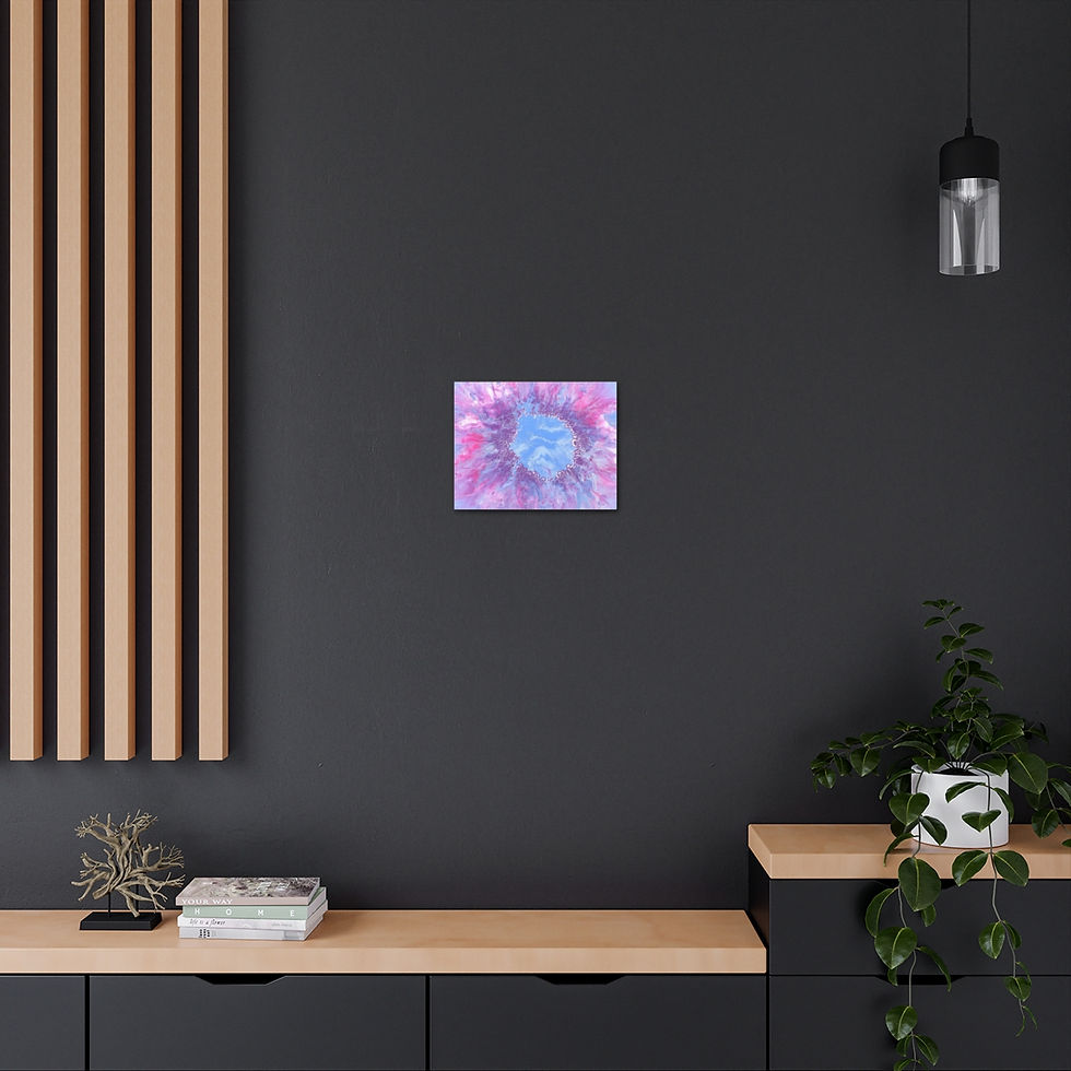 Thumbnail: Flower Of The Ocean Canvas Gallery Print Wraps