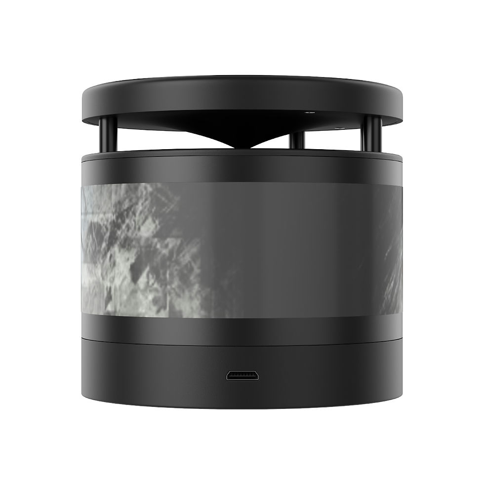 Thumbnail: Card of Suns Metal Bluetooth Speaker and Wireless Charging Pad