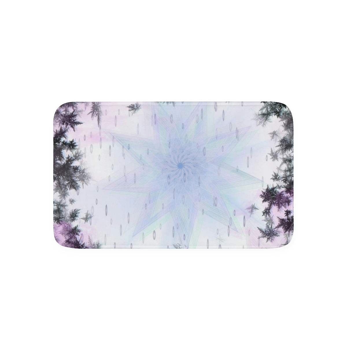 Starry Kite Memory Foam Bath Mat