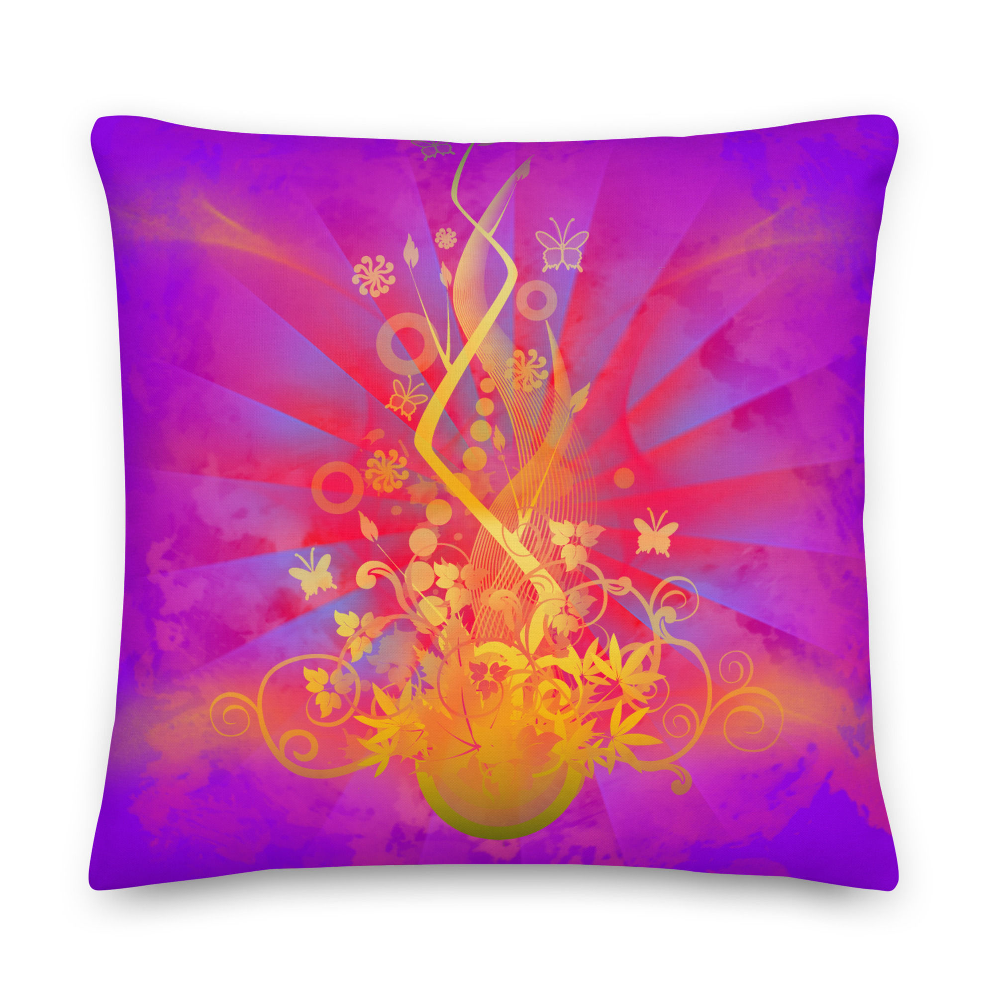 Radically Radiant Treasure Premium Pillow