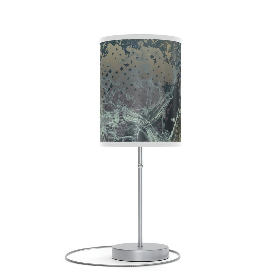 Thumbnail: Coral Horizon Waves Stand-Up Lamp