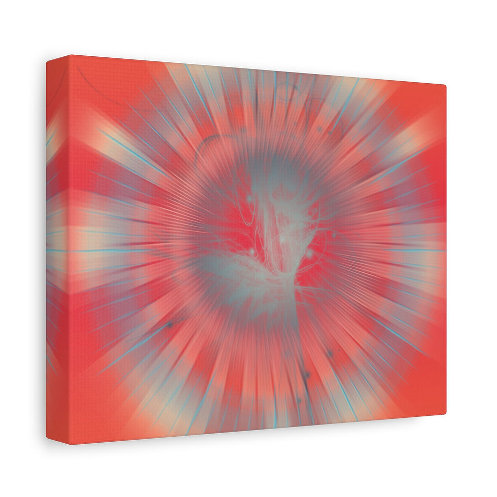 Thumbnail: Silvery Starlight Canvas Gallery Wraps