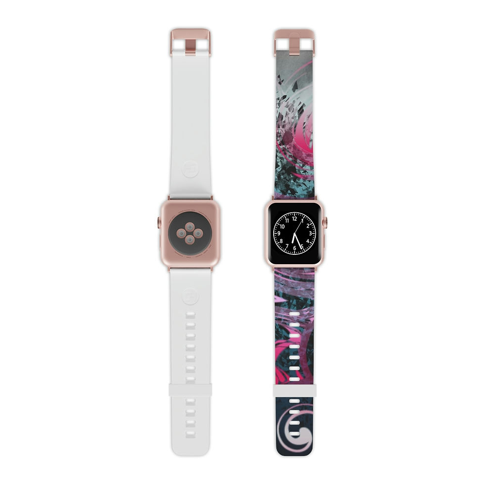 Thumbnail: Rosey Spiral Gears Apple Watch Band