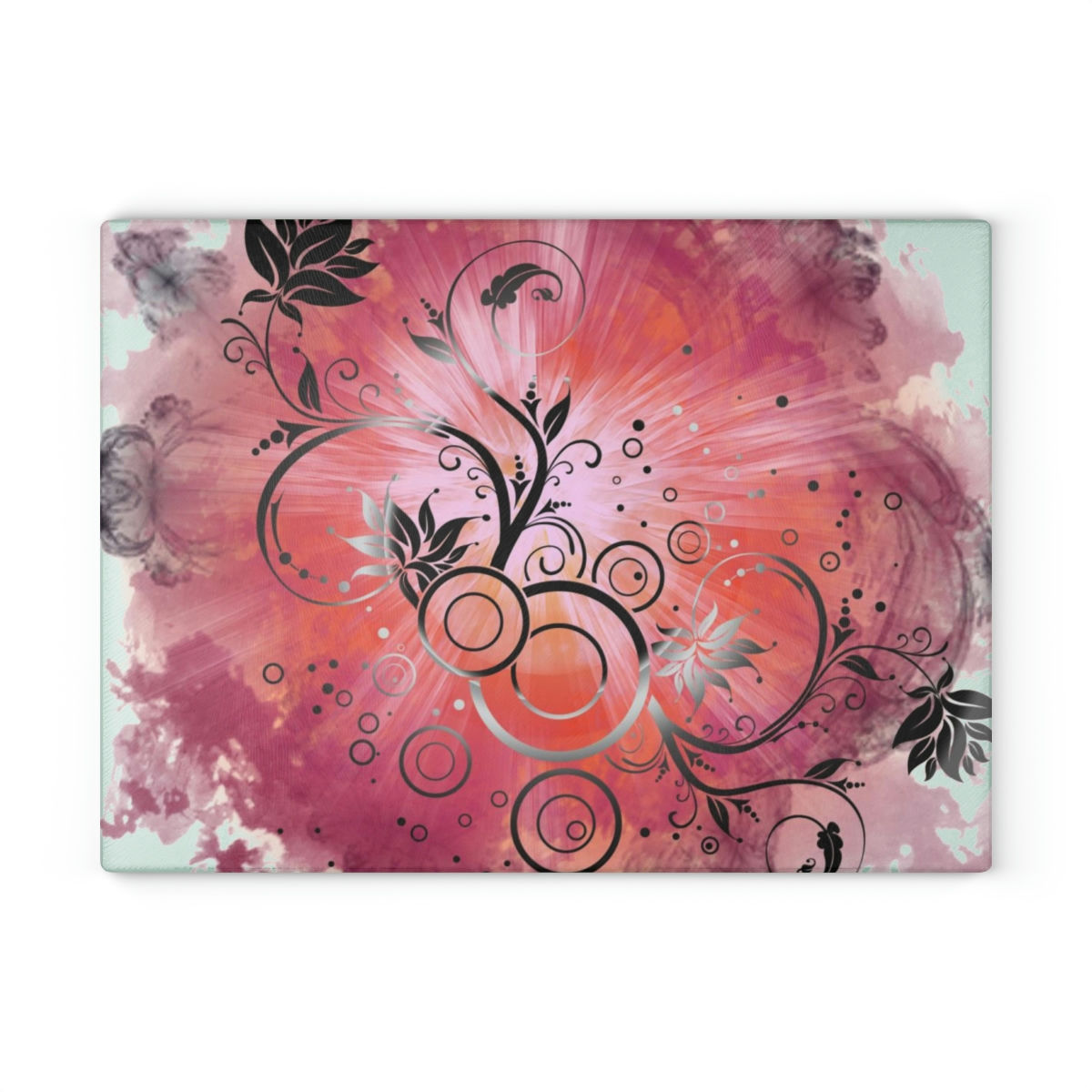 Breath of Efflorescence Glass Cutting Board