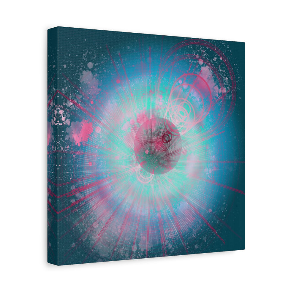 Thumbnail: Musing Orbit Canvas Gallery Wraps