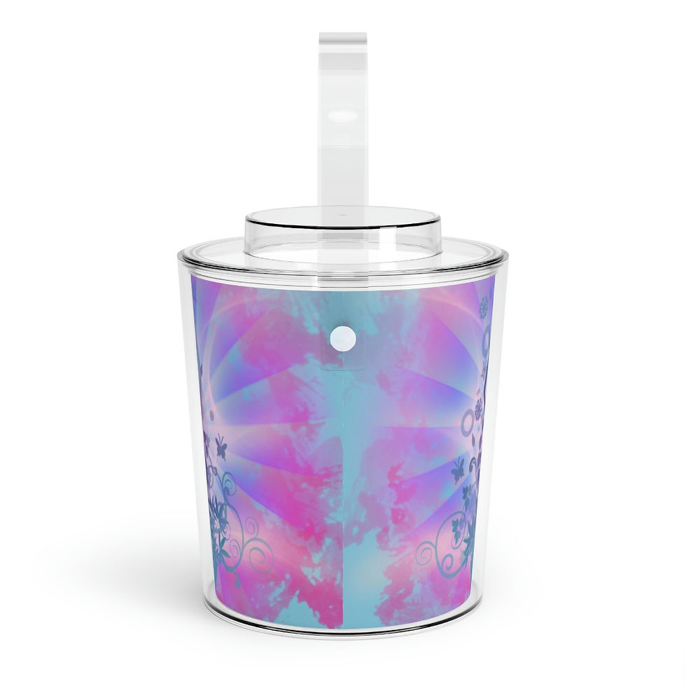 Thumbnail: Creamy Symphonic Bliss Ice Bucket with Tongs