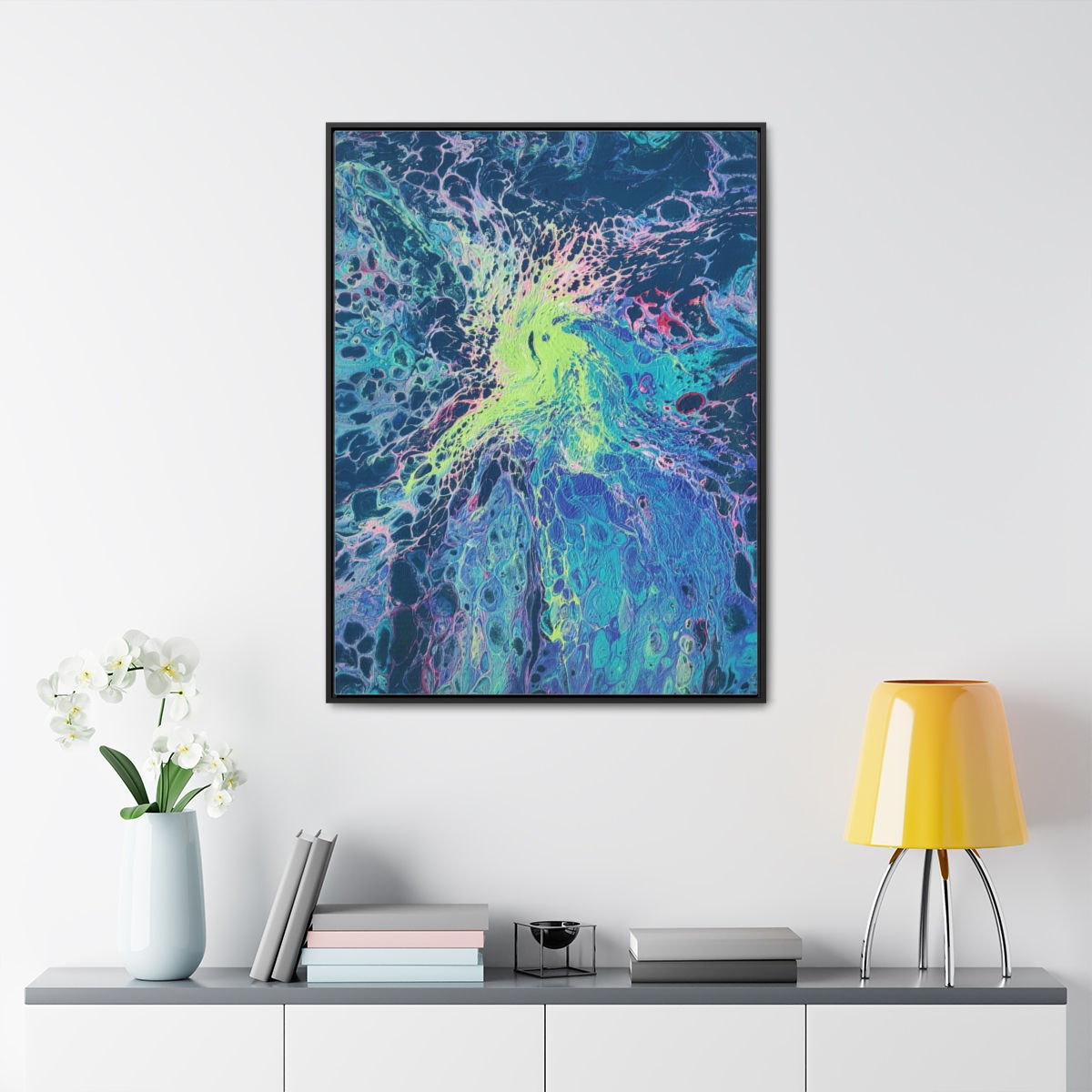 Magical Vortex Canvas Wraps With Vertical Frame