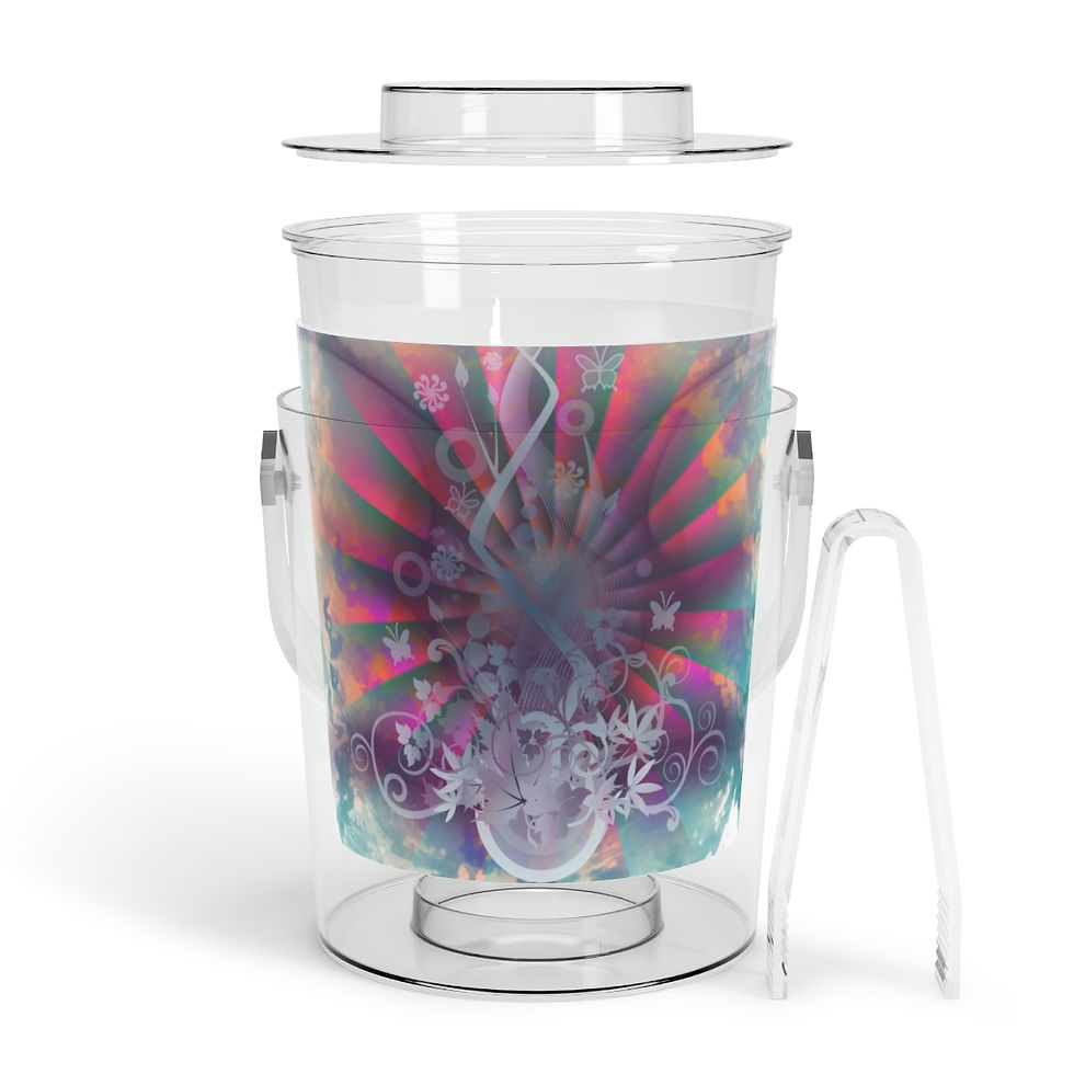 Thumbnail: Enveloped Entrancement Ice Bucket with Tongs