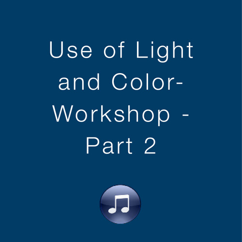 Use of Light & Color Part 2 jacobliberman