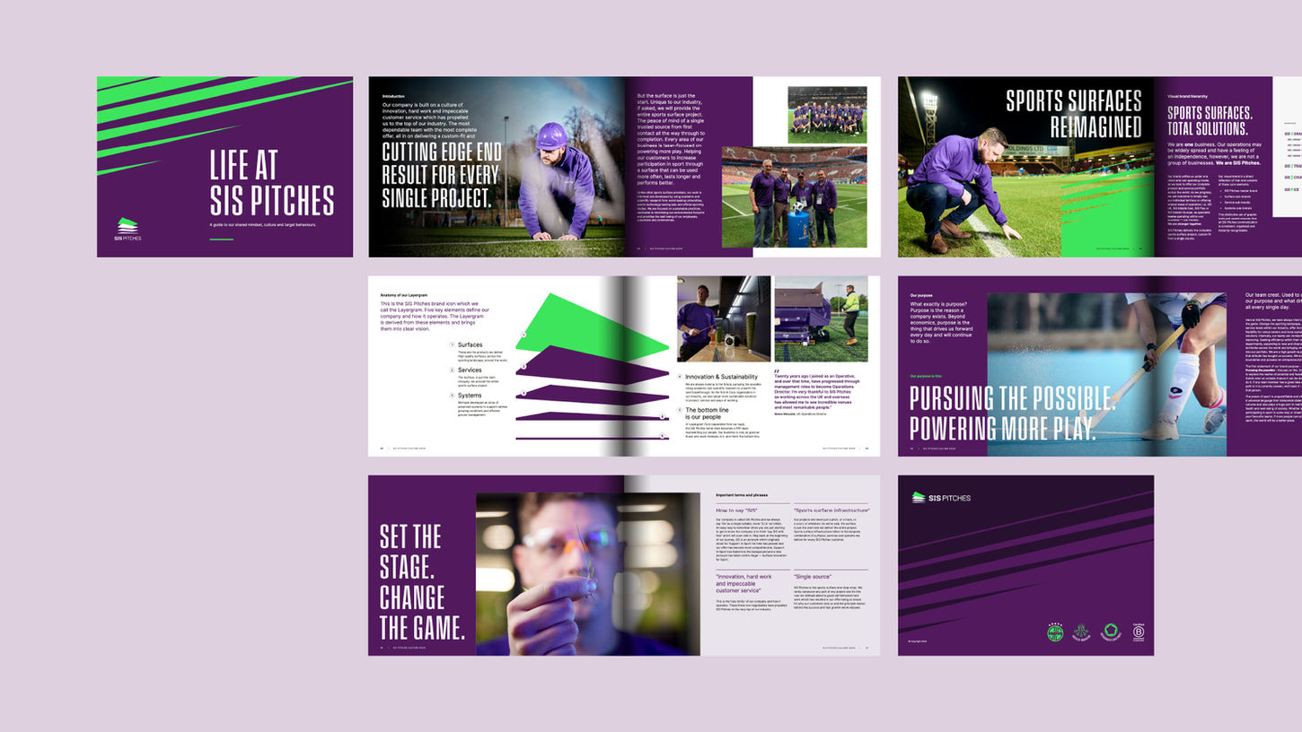 SIS Pitches Branding - Collateral Design