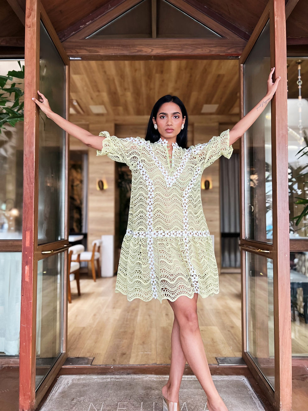 Terra Scalloped Dress