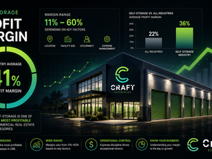 Self-storage profit margin guide for multi-facility operators covering industry benchmarks, expense categories, and how telecom optimization improves margins in 2026, Craft Enterprises
