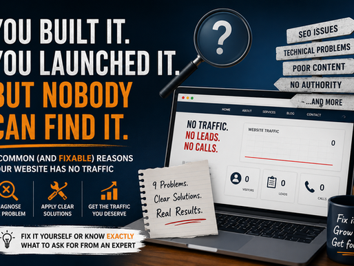 Why Is My Website Not Getting Traffic? (And How to Fix It)