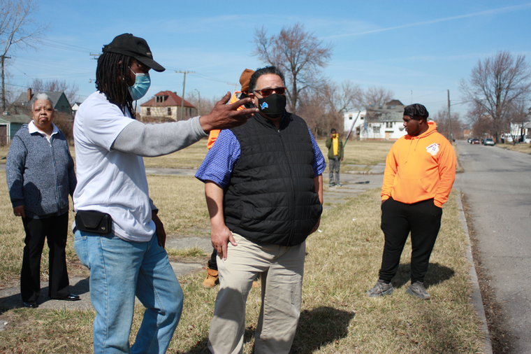 We Want Green Too at work in Detroit