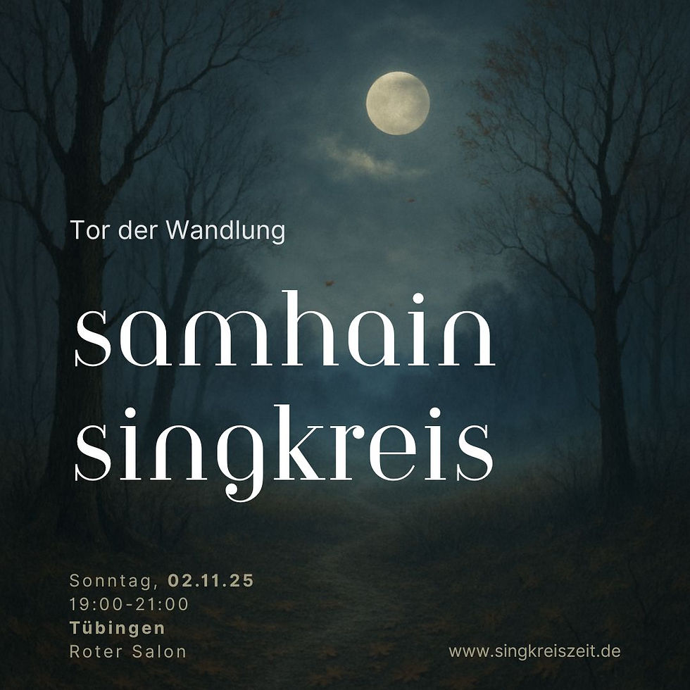 Singkreis zu Samhain