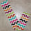 Thumbnail: Colorful Chevron Tail Bag