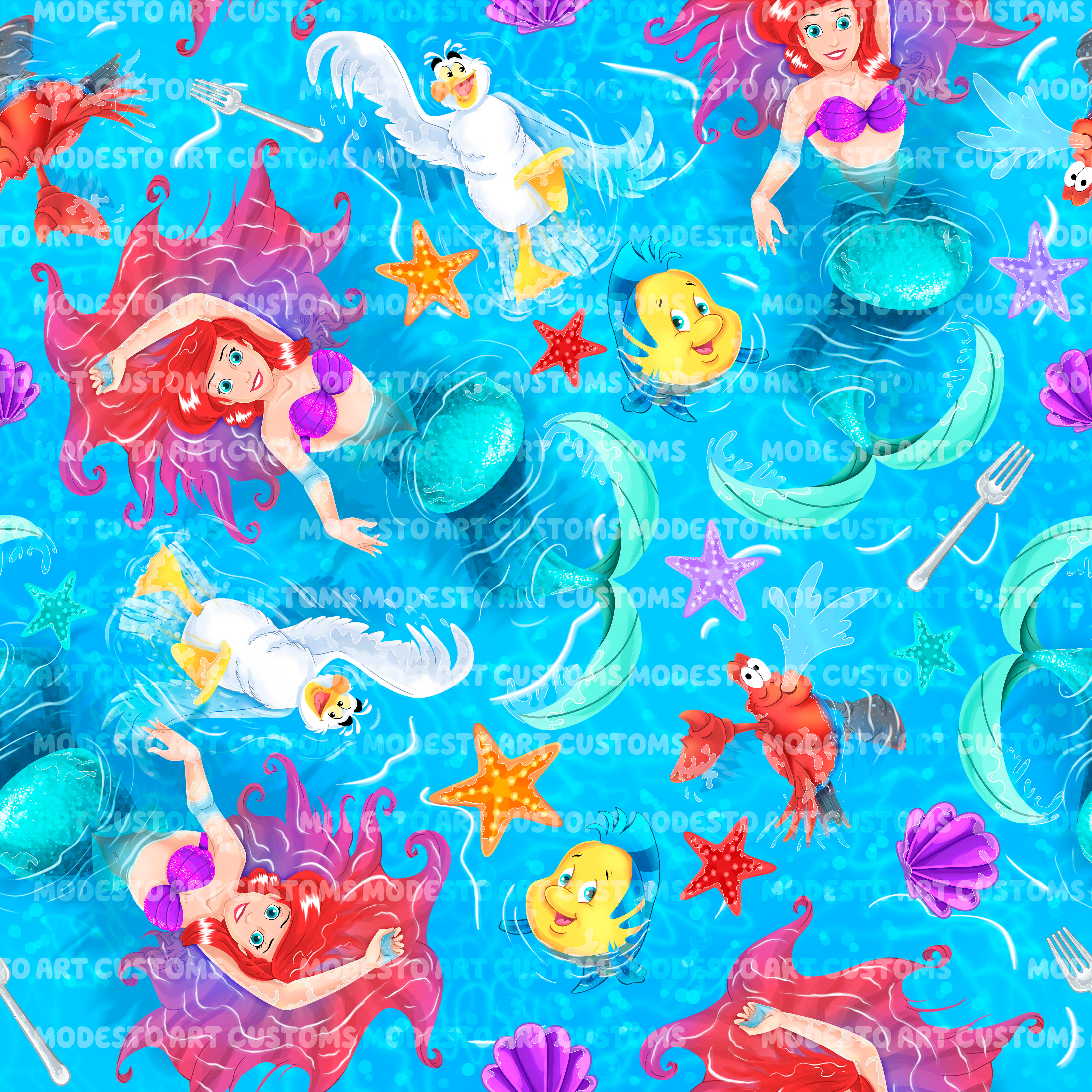 Little Mermaid Art