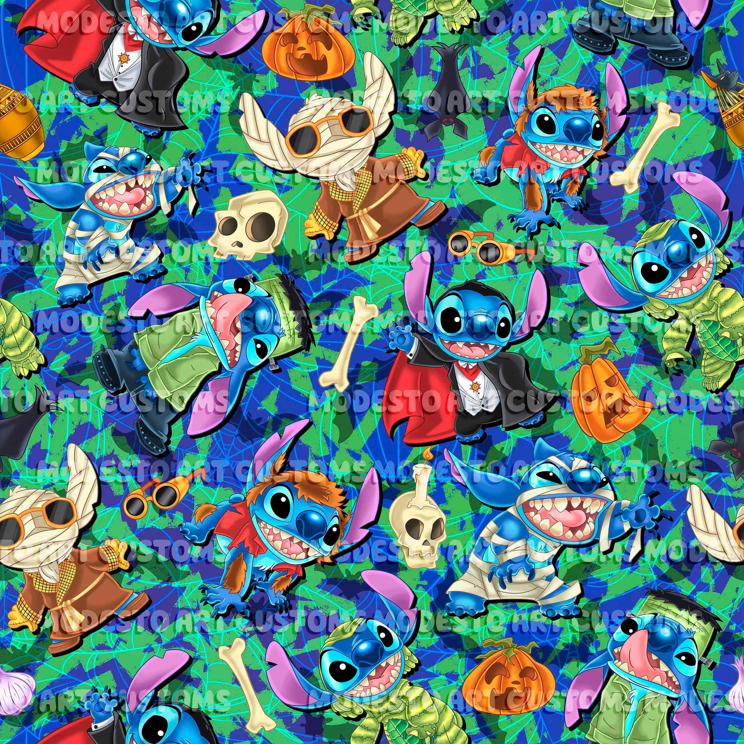 Small Set Alien Classic Monsters