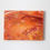 Thumbnail: Original Bright Orange Acrylic Pour Painting