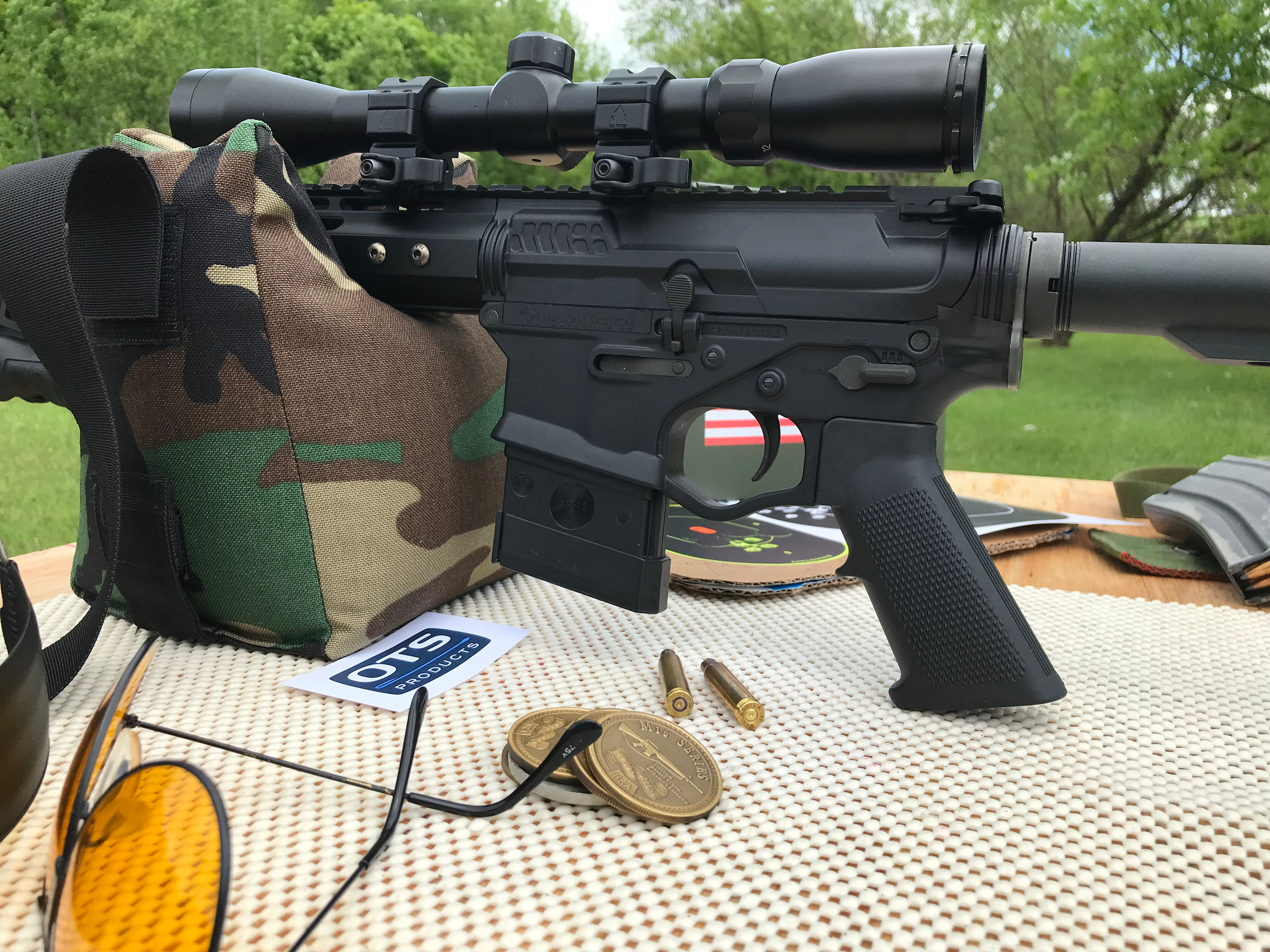 Front bag shooting bag