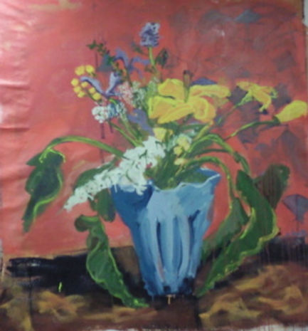 "All We Need is Love", Dorothy Annette, Acrylic on Canvas, 72 in x 72 in