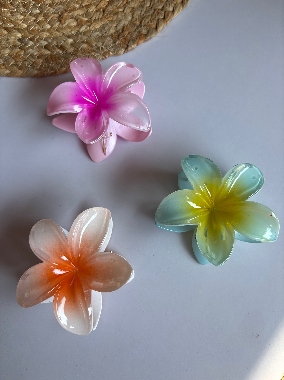 Big floral claw | clutch