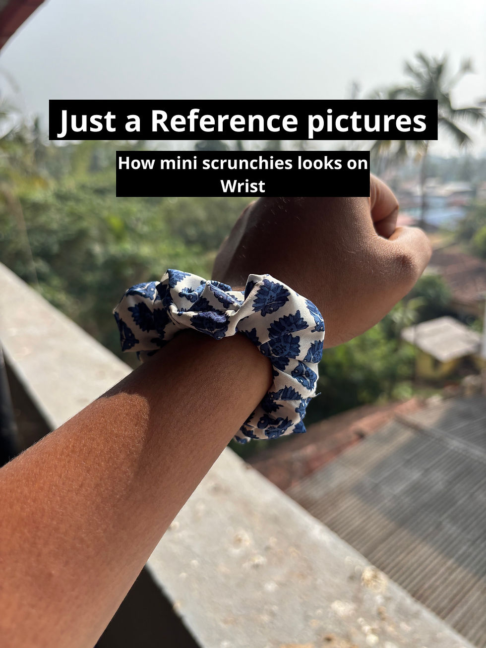 Thumbnail: Highlighter | Mini satin Scrunchie 