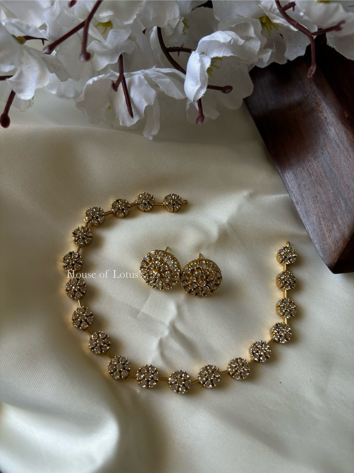 Seven Stone party wear Necklace