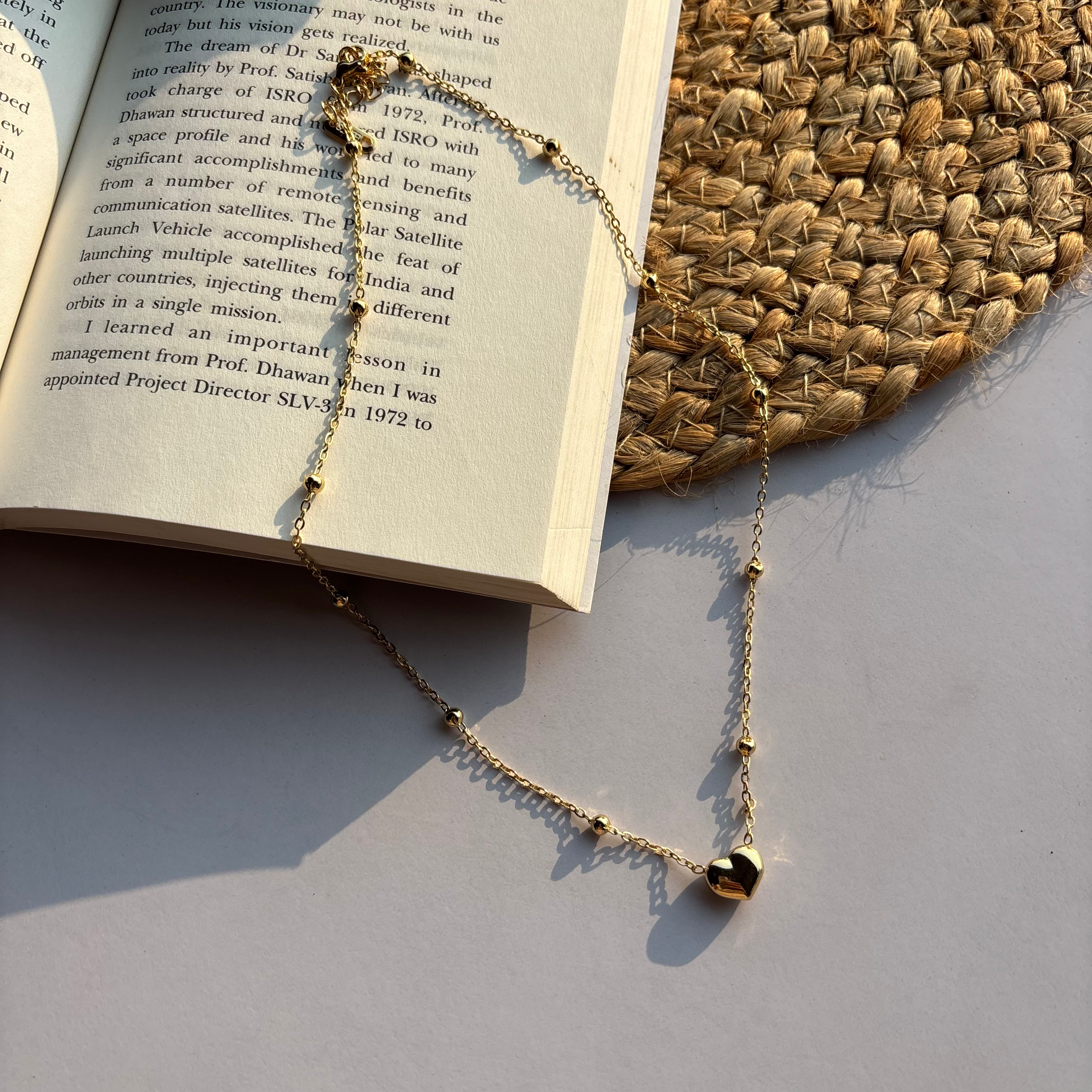 Heart Necklace | Anti tarnish