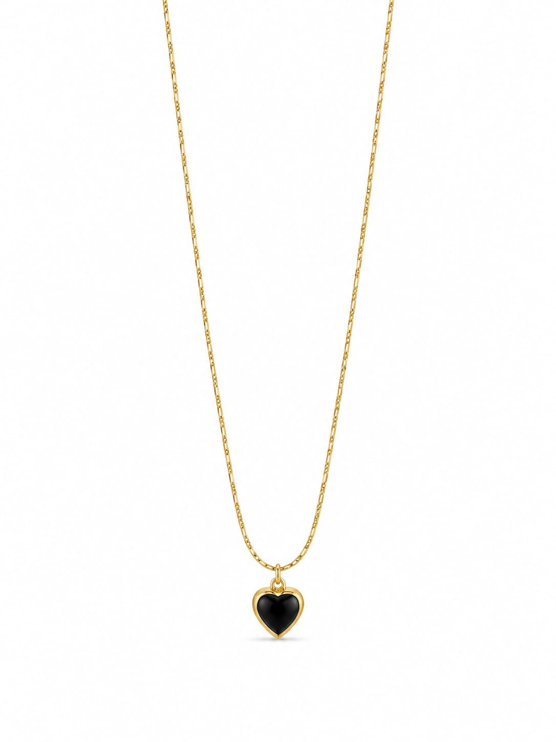 Black heart Necklace 