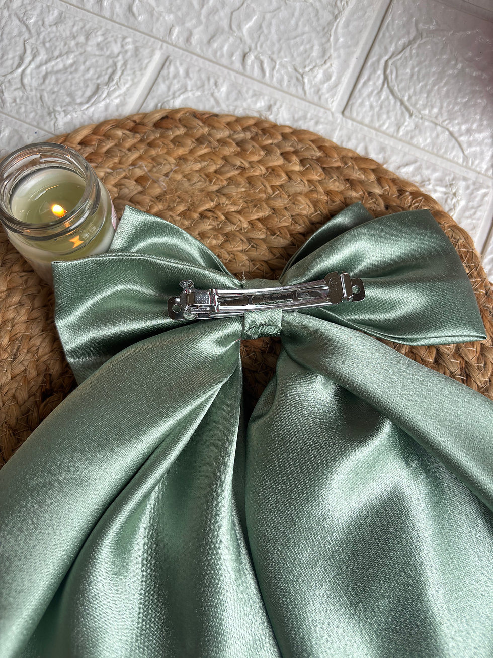Thumbnail: French Bow Clip | Raspberry 