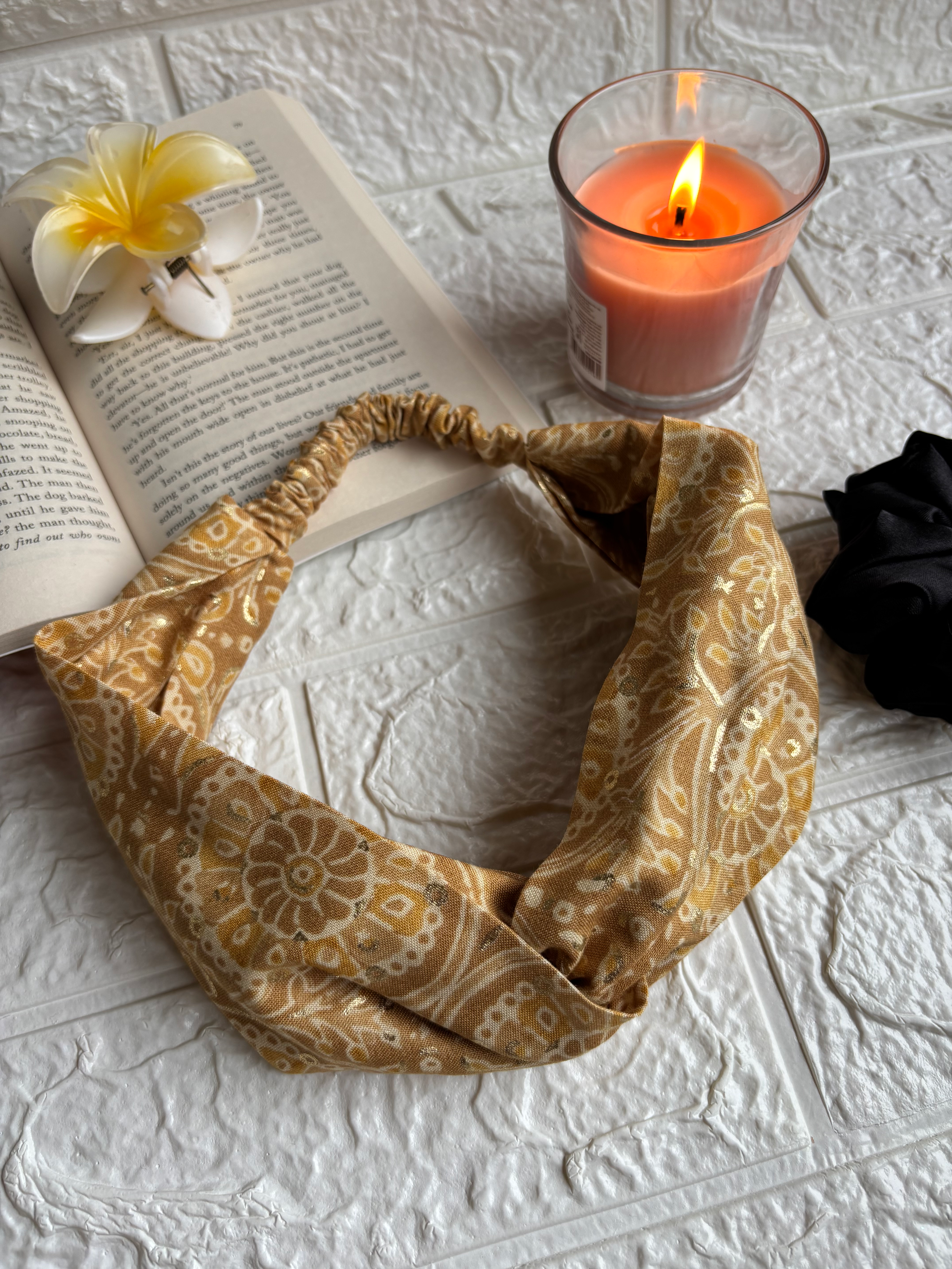 Gold touch | knot Headband 