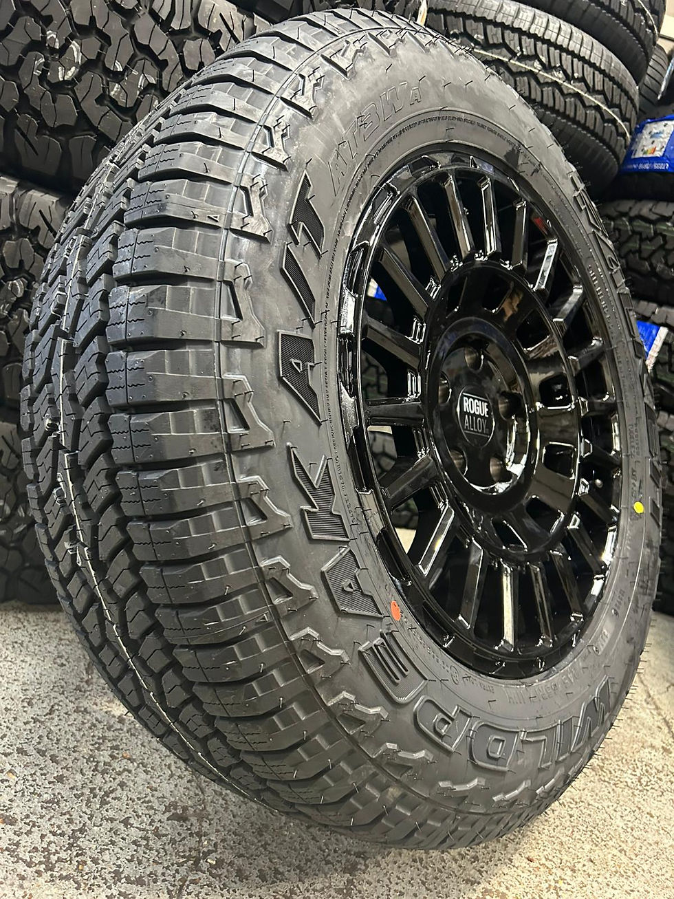 Thumbnail: 1x 16” LCX GLOSS BLACK 5000KG LOAD RATING