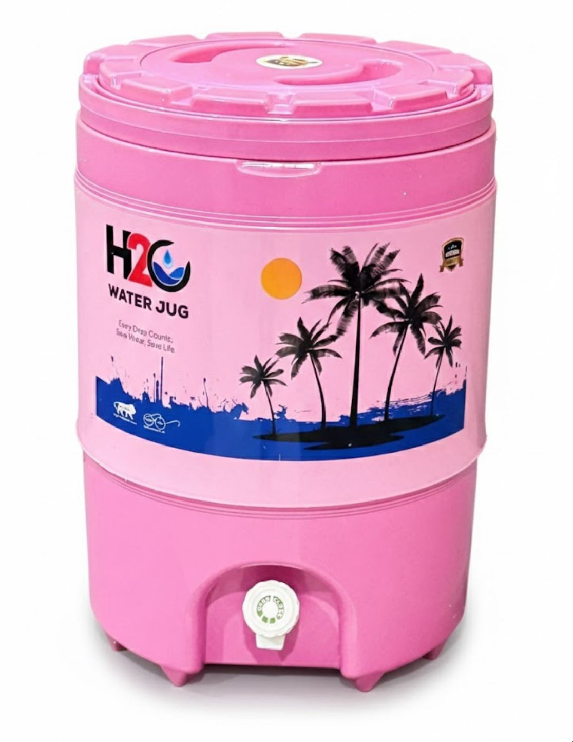 20 lit water jug with insulated material (poly pack)