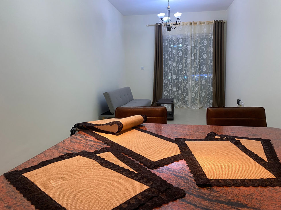 Thumbnail: Table Runner with Black Lace