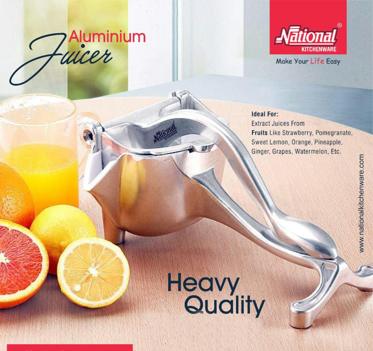 Aluminium juicer 