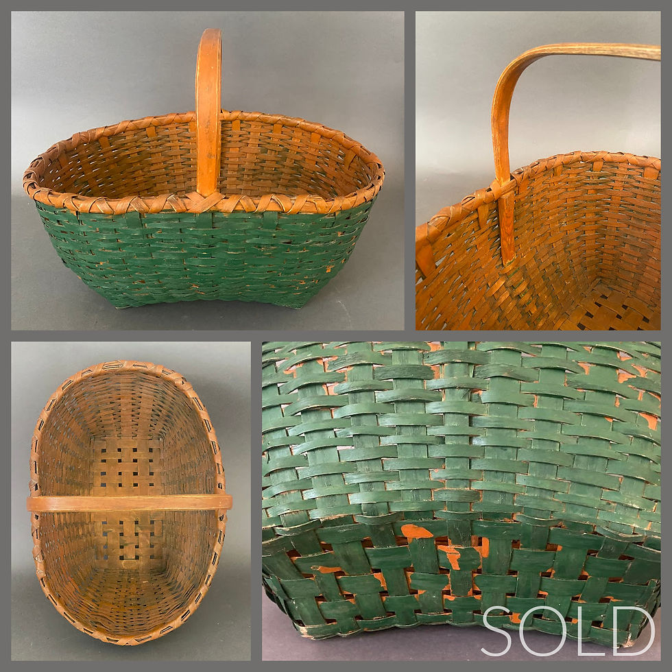 PAINTED BASKET