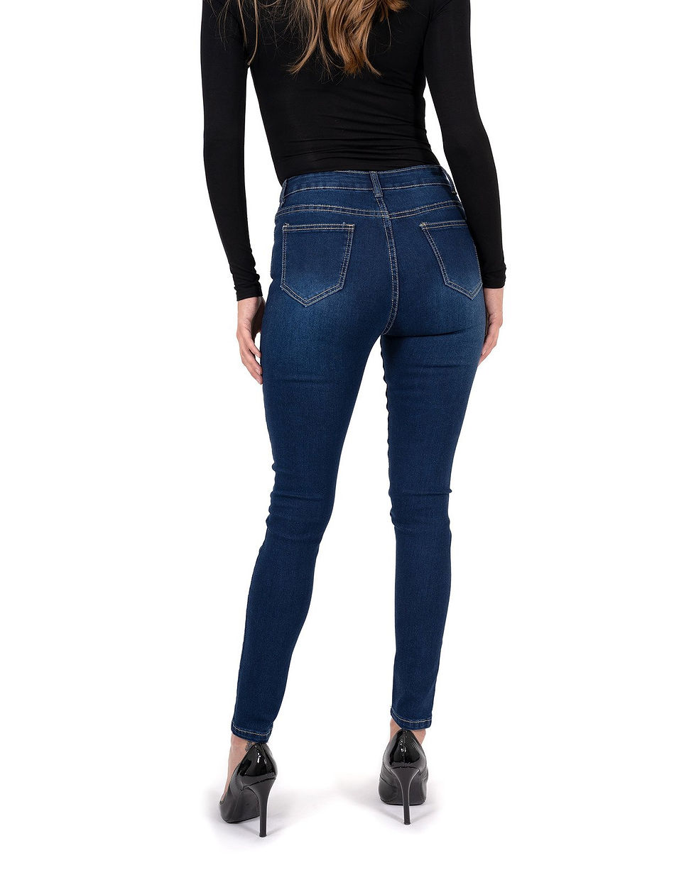 Thumbnail: Alexis High Waist Skinny Jeans