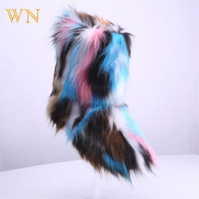 Thumbnail: Women's Faux Fox Fur Boot