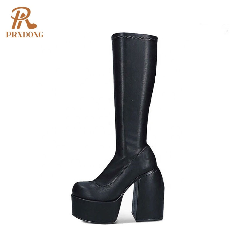 Thumbnail: Thick Heel Waterproof Platform