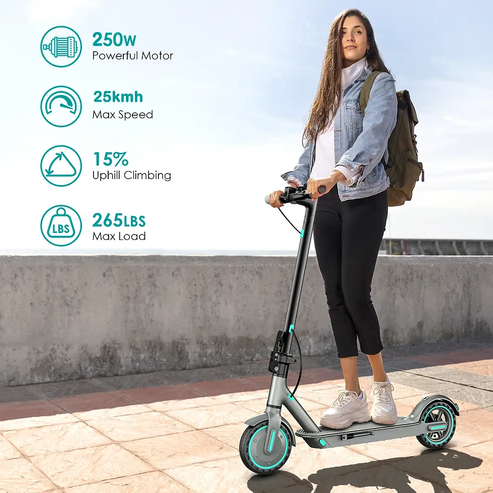 Thumbnail: Folding E Scooters 25km/H 250W for EU 8.5inch