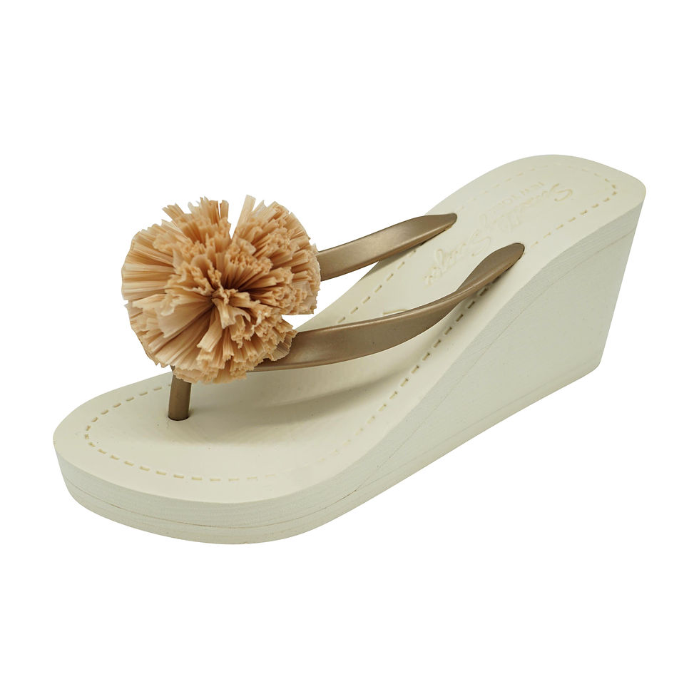 Thumbnail: High Wedge Flip Flops Sandal