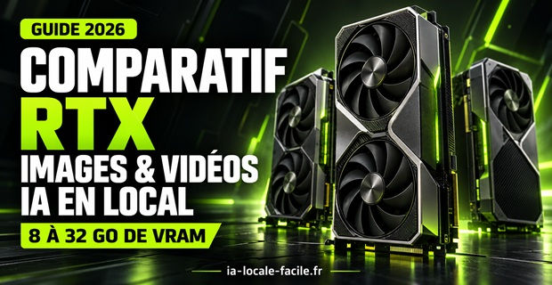 Comparatif RTX 2026 : quelle carte graphique pour l’IA locale ? Créer des images et des vidéos
